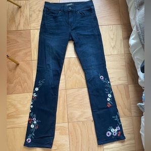 Embroidered Jeans